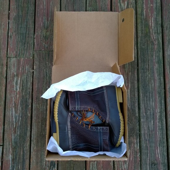 L.L.BEAN x TODD SNYDER Chocolate Bison Leather Bean Boots main image 10